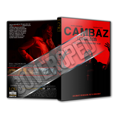 Cambaz - Longlegs - 2024 Türkçe Dvd Cover Tasarımı
